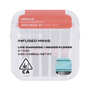 Boutiq Infused Minis Pre Rolls Glowberry x Pop Rocks